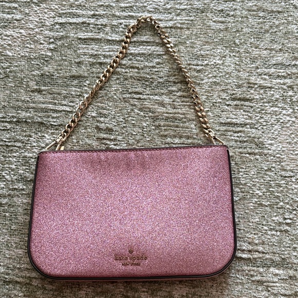 kate spade Handbags - Kate Spade Glimmer Glitter Pochette (Style KE453) in pink🎀